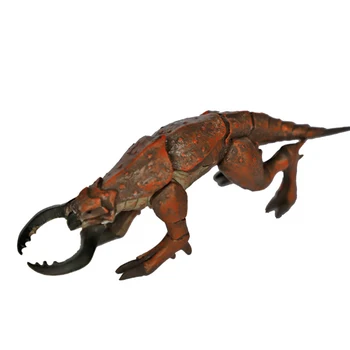 

12cm Realistic Reptile Model PVC Monster Model Action Figure Collectible Model Toy Education Christmas Birthday Gift- Brown Type
