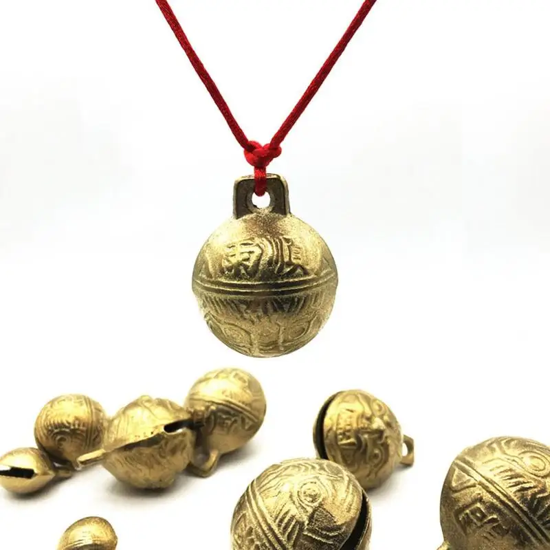Camping Bear Bell 37mm Hot Varieties Chinese Tibetan Bells Tiger Gift Bell Head Brass