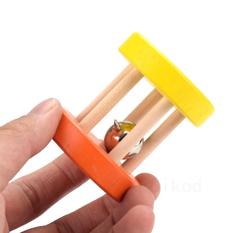 Montessori Educational Wooden toy 3D Puzzle Five-post rattle Wooden Sensory Mathematic Training Early Intellectual Learning Toy Montessori Educational Wooden toy 3D Puzzle Five-post rattle Wooden Sensory Mathematic Training Early Intellectual Learning Toy