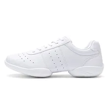 Dance Sports Shoes Children Training Athletics Aerobics Shoes Women Breathable Fitness Sneakers Girl Soft Bottom Ladies Non-slip