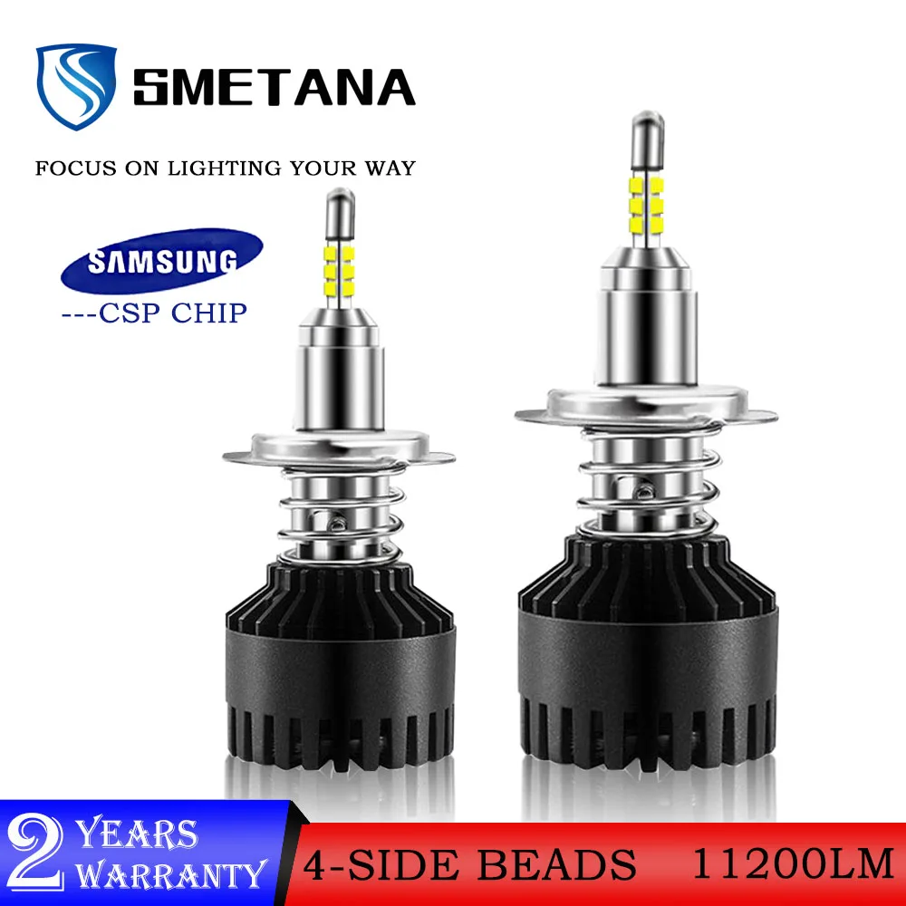 2 шт. Автомобильные светодиодные фары 12 В 9005 лм 9006 К|Передние LED-фары для авто| |