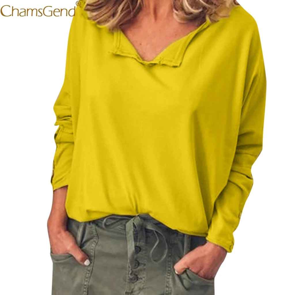 

Casual Solid Color Blouses Woman 2019 Long Sleeve Plus Size Blouses Woman 2019 Large Size Blouses Tops Polyester Aug