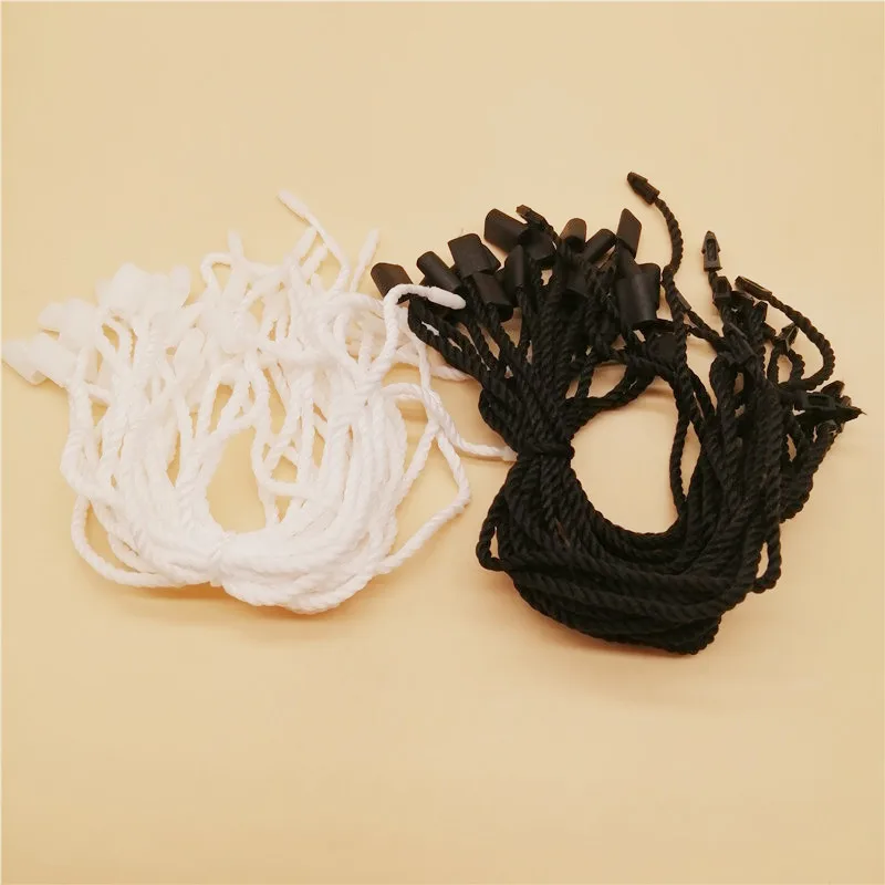 500pcs/lot Clothing Tag Rope For Garment Stringing Price Hangtag Or Seal Tag Wearing Rope