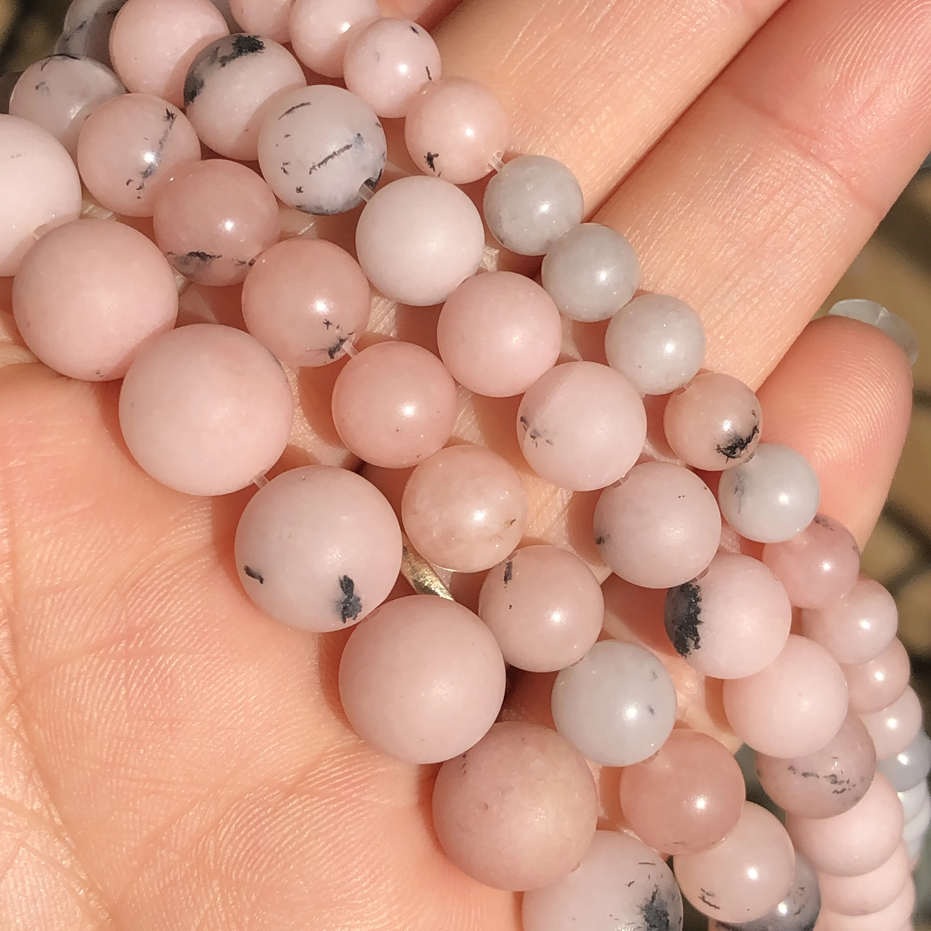 Wholesale Nbeads 200Pcs 8 Style Natural Gemstone Beads 