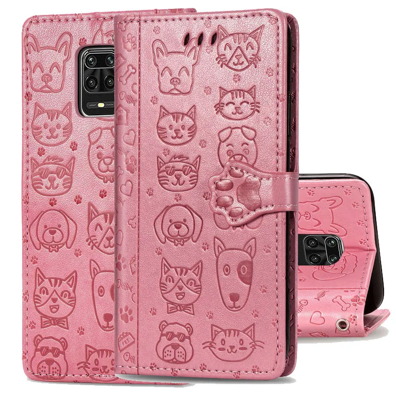 

RedMi Note 9 Pro Case Case leather Flip wallet Card slot soft Silicone Anti-fall Back Cover For RedMi Note 9S 9 Pro Max Case