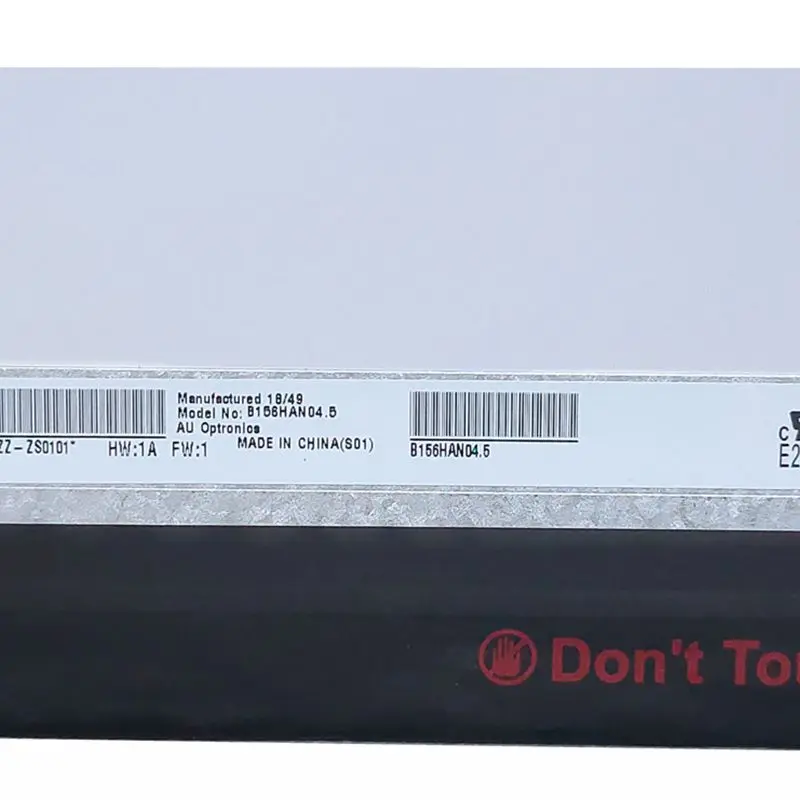 US $105.00 B156HAN045 120HZ 72 NTSC 156 laptop lcd Display IPS Panel Screen FHD Matte eDp 30Pin