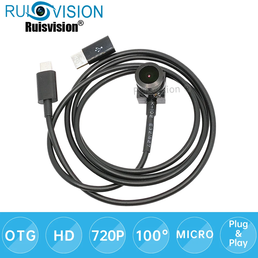 

OTG MINI Camera 720P Android External Wide Angle Camera 1MP Mobile Micro USB OTG camera forfor use Android phone Security Camera