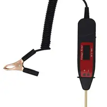 Автомобильный тест Напряжения Ручка цифровой ЖК-Тест цепи er Автомобильный ремонтный инструмент тест напряжения Mater инструменты