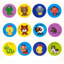 6 шт. комаров патч квадратный мультфильм анти-москитный репеллент патч наклейки для детей малыш младенец дети