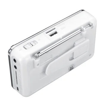 

1 Set FM Radio with Antenna Mini Mobile Phone Computer Stereo Portable Outdoor Speaker for Outdoor Use (Host+Battery+Charging Ca