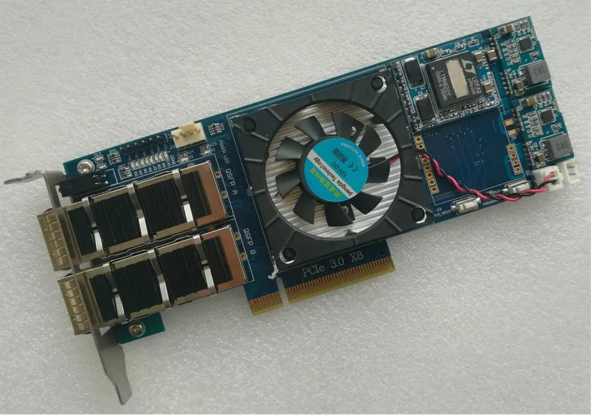Плата разработки Kintex UltraScale XCKU040 PCIE 3 0 QSFP xilinx плата fpga xilixn pcie | Компьютеры и офис