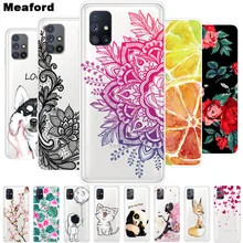 Für Samsung M51 Fall Transparent Weiche TPU silicon Telefon Abdeckung Für Samsung Galaxy S20 FE 5G Fan Edition Fall m51 M 51 Klar Funda