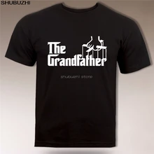 Новинка, Мужская хлопковая футболка с коротким рукавом и изображением дедушки, забавная футболка, пародия крестного отца, новая пародия дедушки, хлопковые футболки sbz5563