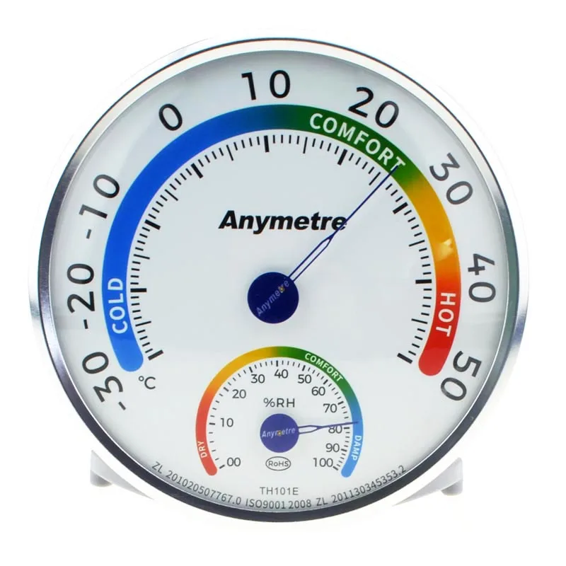 Измеритель влажности anymeter TH101E без батареи бытовой термометр гигрометр|Приборы