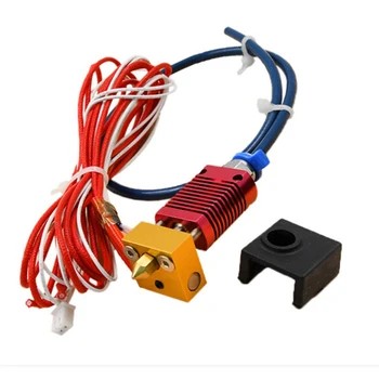 

3D Printer Extruder Assembled Hot End Kit Teflon Tube Nozzle Kit for Creality Ender-3/3PRO/5/5PR 3D Printer Parts