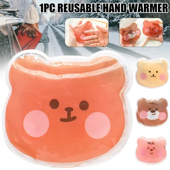 

Cute Cartoon Hand Warm Reusable Heat Packs Mini Portable for Girls Winter SEC88