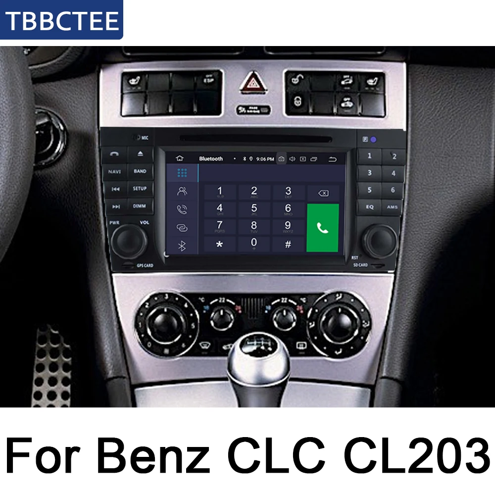 Discount For Mercedes Benz CLC Class CL203 2008-2010 NTG Android Car Multimedia player WIFI GPS Navigation Autoradio touch screen Map 3