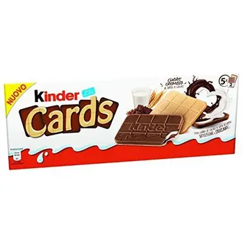 

KINDER CARDS SPECIAL EDITION - KINDER SCHOKOLADENBISCUITS (10x128g)