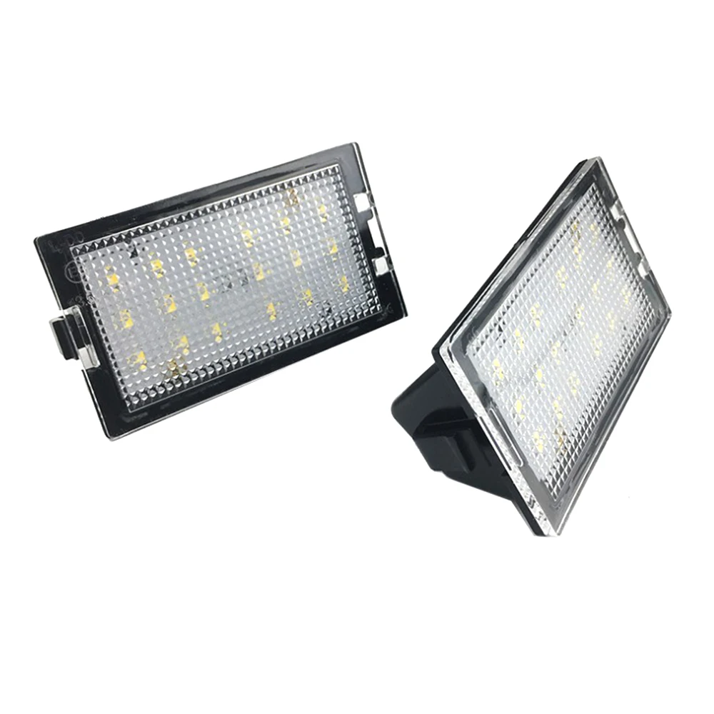 2 шт. автомобиль Бесплатная светодиодный номерного знака светильник для Мы