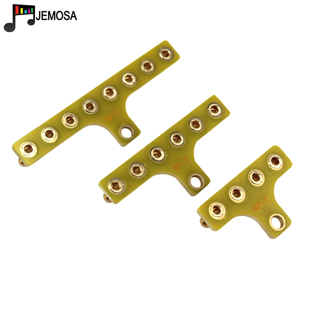 5PCS fai da te Audio Tag Strip Tag Board torretta Board Terminal Lug Board piastra d'oro per Audio Vintage Tube amplificatore torretta Board