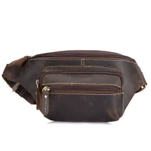 Высокое качество ручной работы Мужские поясные сумки класса люкс сумка-мессенджер для мужчин из натуральной кожаные дизайнерские сумки