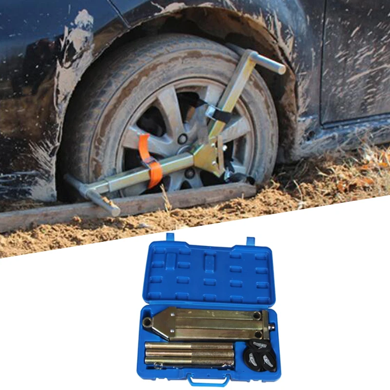 

Car Outdoor Rescue Board Crawler Nonskid Chain Self-Help Self Driving Off-Road Equipment Mud Sand Snowfield Traction Anti-skid
