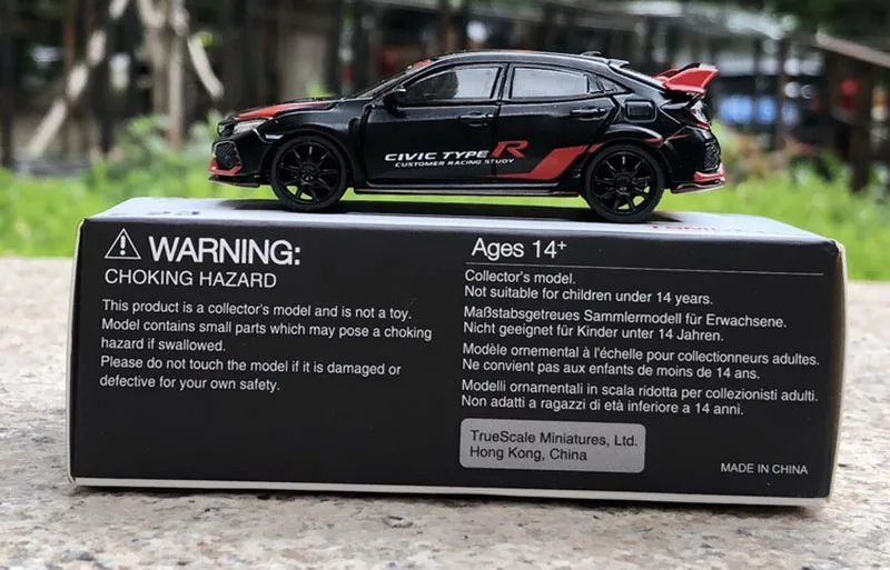 Коллекция 1/64 года литые Литые металлические автомобили HONDA Civic Type R FK8|Наземный