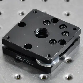 

U axis TD-604 CHUO manual knob plus or minus 2 degrees dual axis tilt radian angle goniometer sliding table aluminum