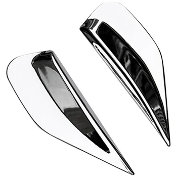 

2Pcs Rear Windshield Side Corner Cover Deocr Trim ABS for Buick Encore 2013-2017