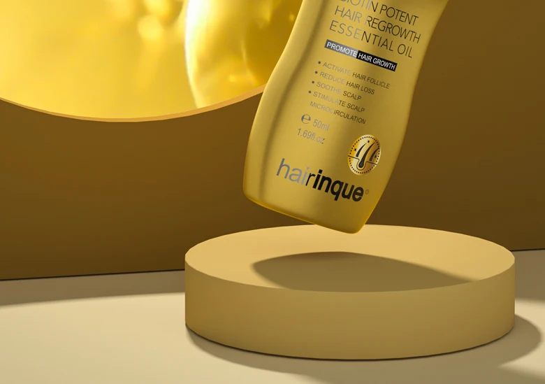 Hairinque Vitamin B7 Hair Growth Oil Prevent Hair Loss Serum Scalp