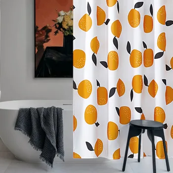 

2020 Summer Bathroom Shower Curtain Waterproof Cloth