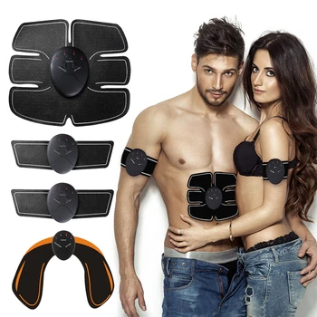 

EMS Wireless Hip Muscle Stimulator USB Charge Arm Abdominal Muscle Stimulator Trainer Loss Weight Slimming Muscle Exerciser Body
