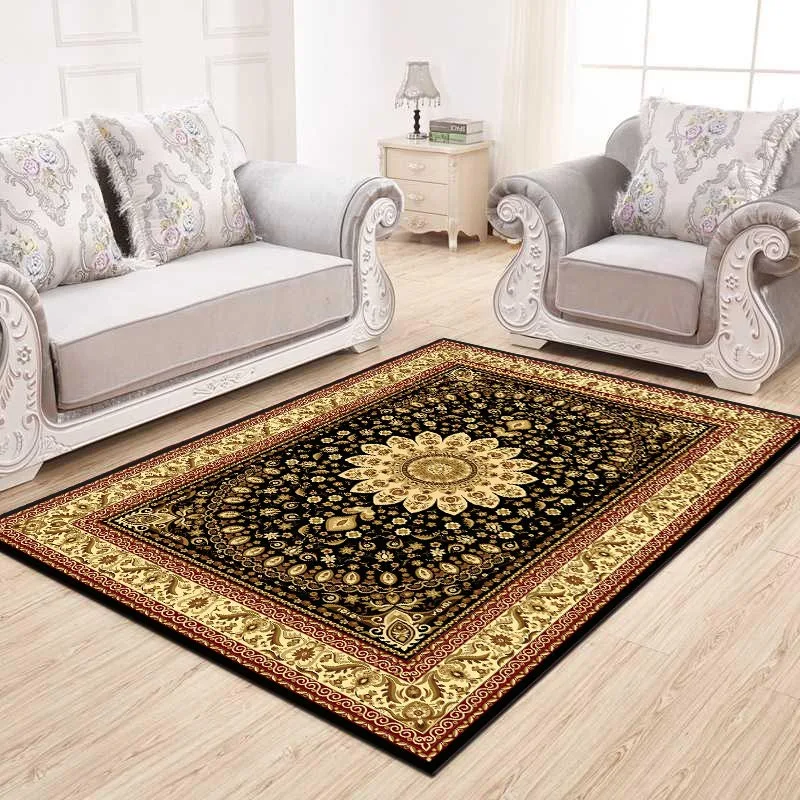 Марокканский ковер для гостиной домашние арабские Ретро ковры для спальни американские ковры Диванный кофейный столик ковер кабинет этнический пол коврик