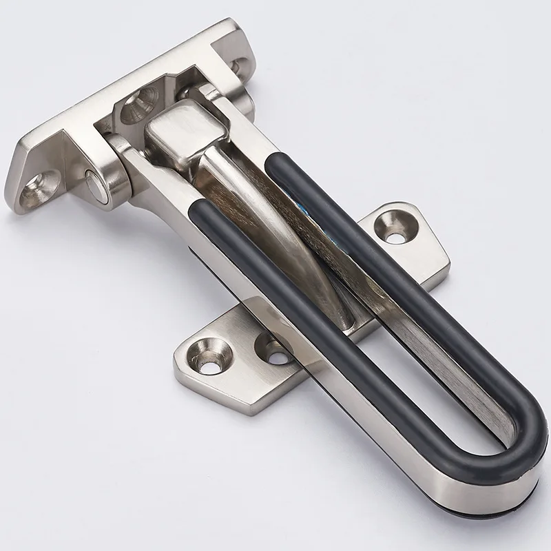 

Door Latch Zinc Guard Against Theft Buckle Hasp Lock Buckle Security Chain Door Chain Reverse Anti Theft Hotel Lock