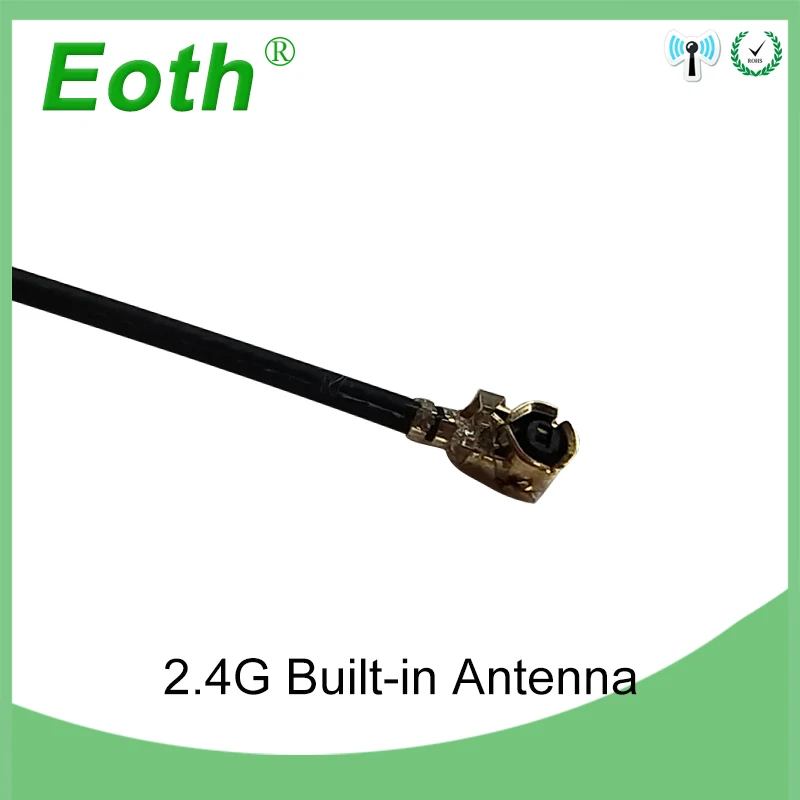 10 шт. 2,4 Ghz 3dbi Внутренняя антенна 2,4G FPC bluetooth wifi модуль антенна 25*9*0,1 мм IPEX Разъем