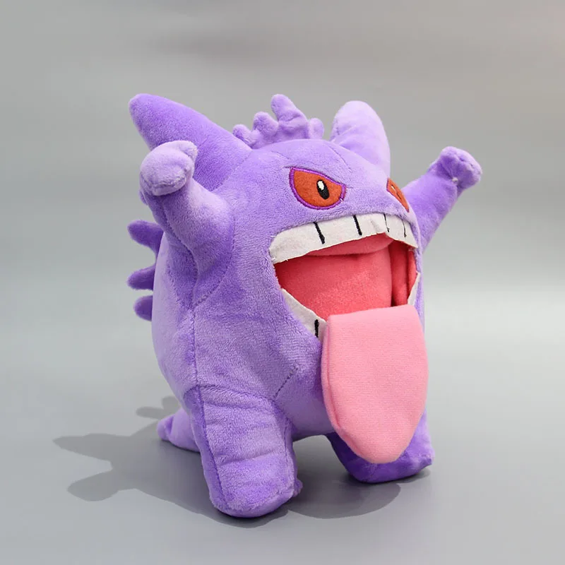 Takara Tomy Pokemon 10cm Soft Stuffed Toy Gengar Plush Doll for Children Birthday Christmas Gifts