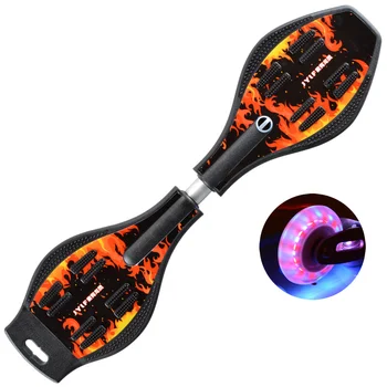 

Brontosaurus Skateboard Fashional Adult Long Board Skateboard Flash Two-Wheel Rocket Board For Adult Teenagers Girl