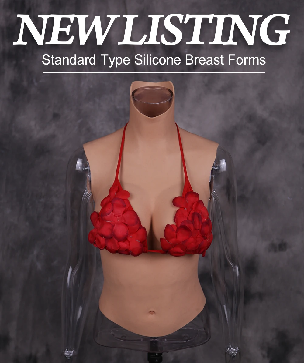 Eyung fifth generation silicone breast forms fake boobs (1)