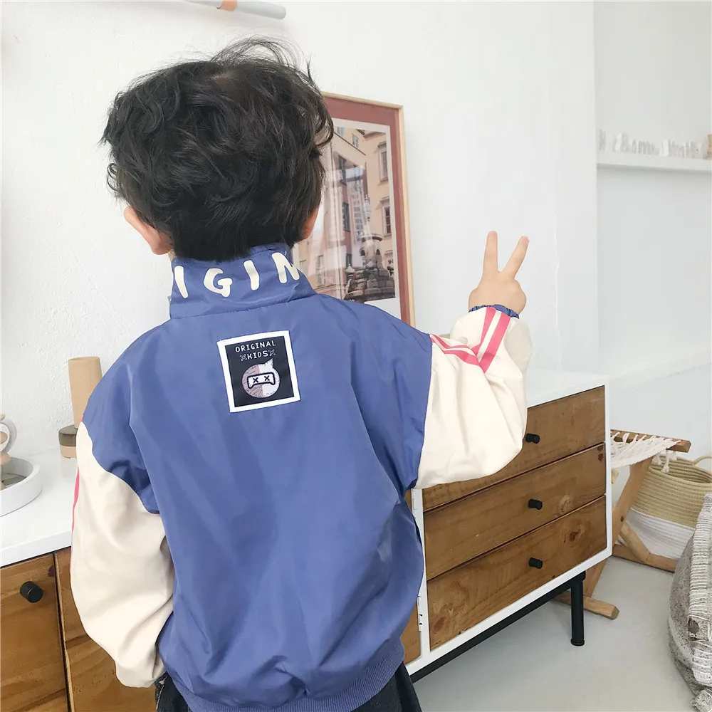 Lamitto2019 Autumn And Winter INS Hot Selling Child K Series Joint Parent And Child Fashion Handsome Baseball Uniform
