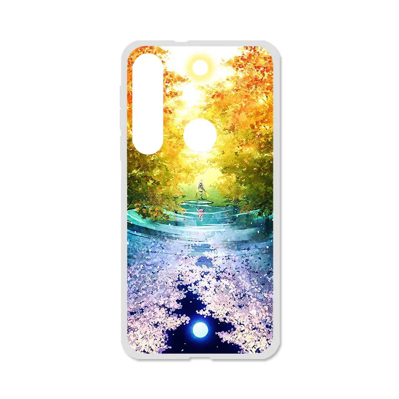 J111 Чехол для телефона для Moto G8 Play, силиконовый защитный бампер с цветочным рисунком, чехол для Motorola One Macro, чехол s, чехлы для задней панели - Цвет: J111