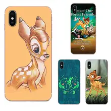 Los Estados Unidos Bambi venado animación Ultra delgada para Xiaomi Redmi Nota 8 8A 8T 10 K30 5G Pro para Motorola G G2 G3 G4 G5 G6 G7 Plus(China)