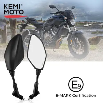 

RearView Mirrors For YAMAHA MT09 MT07 MT03 MT25 Mirror E9 MARK FZ07 FZ09 XJ6 FZ6 FZ1 FZ8 Rear View Side Mirrors