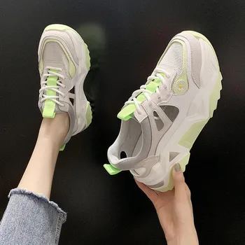 

Sports shoes women 2020 new ladies casual shoes outdoor running sports shoes comfortable breathable mesh ladies mesh single shoe
