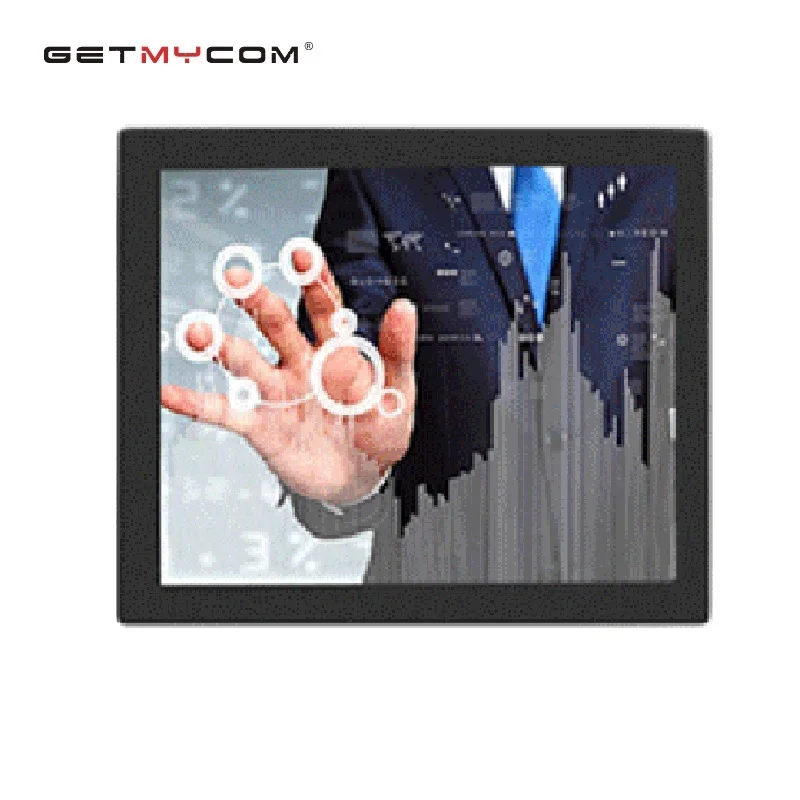 

Getmycom 10,4 дюймовый интегрированный конденсатор, встроенный 10-точечный промышленный контрольный планшет, промышленный сенсорный экран Getminte10.4