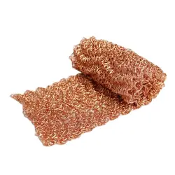 Filtre tissé en maille de cuivre pur de 0.5m à 100m, qualité alimentaire sanitaire pour Distillation Moonshine bière brassage domestique 