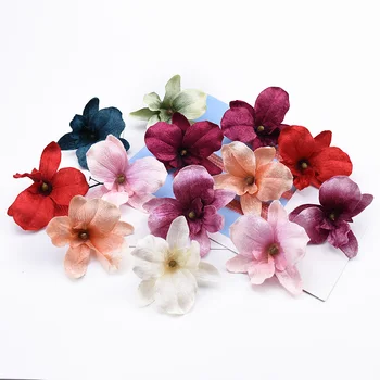 

50/100 Pieces DIY gifts box Christmas garland home decor wedding decorative flowers wall artificial plants bridal accessories