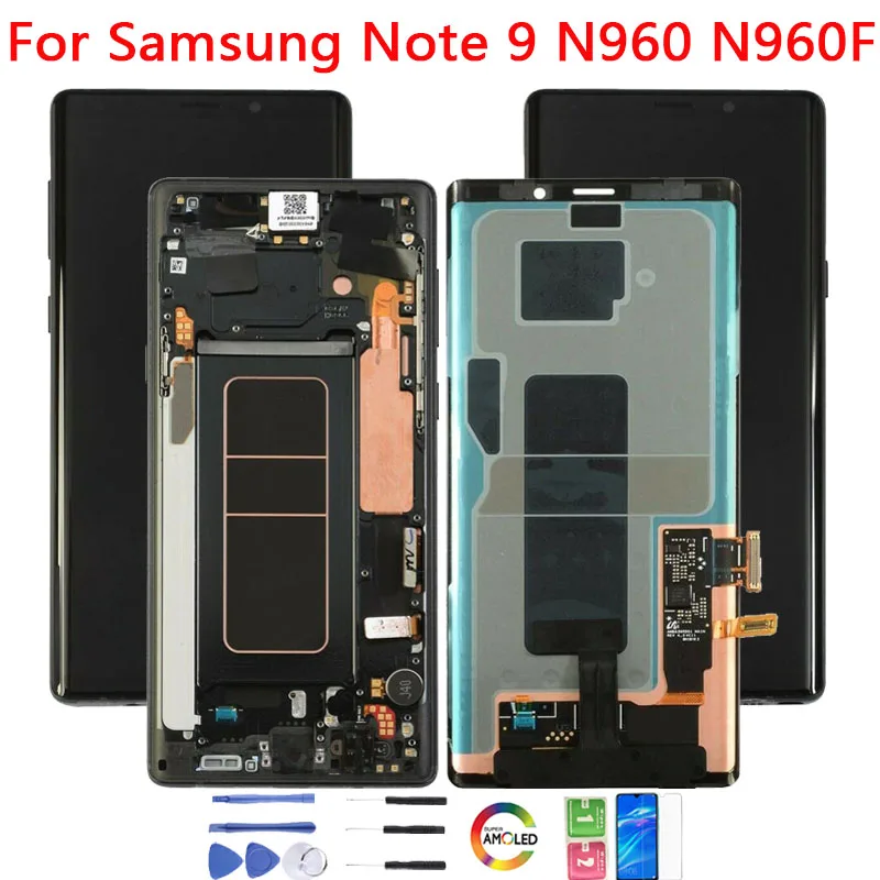 

Original N960 Display For Samsung Note 9 LCD N960 N960F N960DS Display Touch Screen SUPER AMOLED Digitizer For galaxy note9 lcd