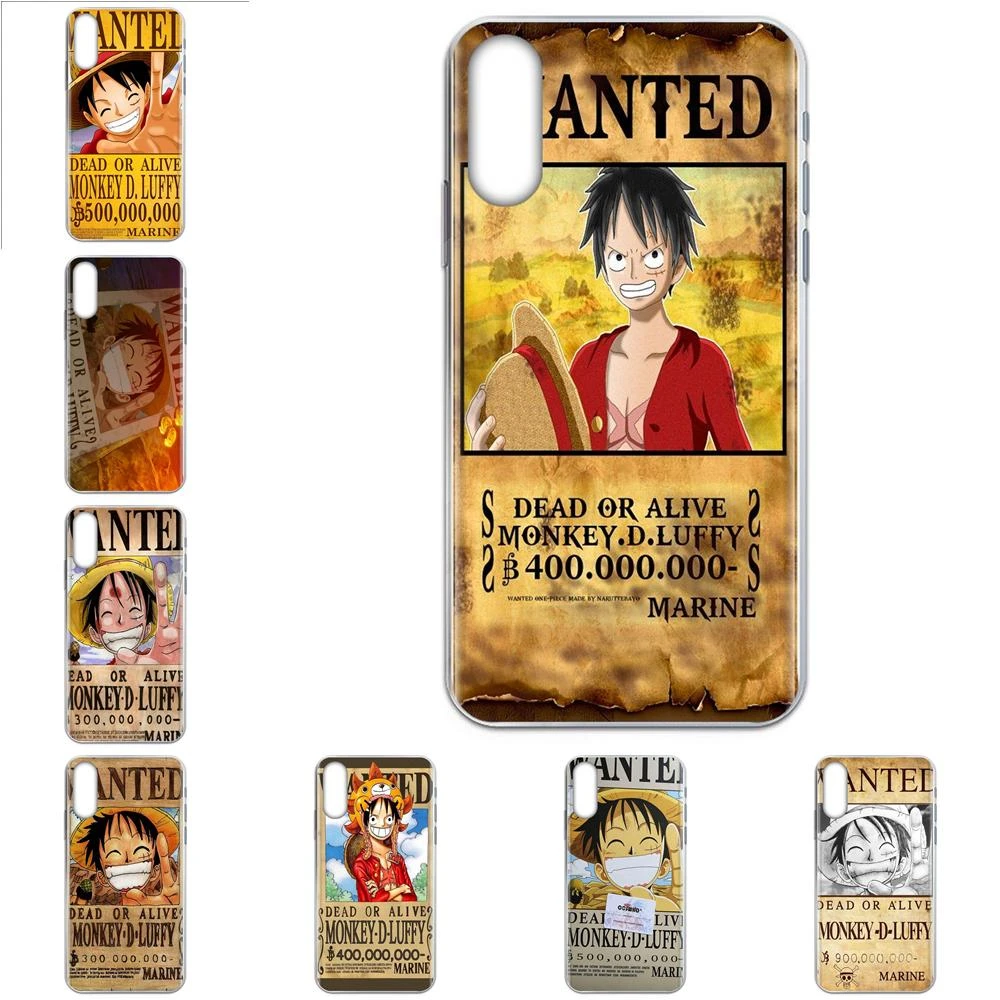 One Piece Monkey D Luffy Wanted Poster For Htc Desire 530 626 628 630 816 0 0 One M7 M8 M9 M10 E9 U11 U12 Life Plus Phone Case Covers Aliexpress