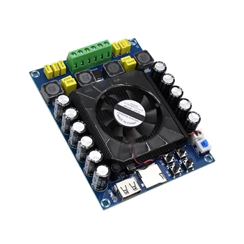 

AIYIMA 160W*2 High Power Digital Amplifier Board TDA7498E Dual Channel Sound Amp Board Supports U Disk TF Card Remote Control
