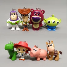 История Игрушек 4 брелок для ключей форки Клубника ПВХ фигурка игрушка кукла Детский Подарок Brinquedo